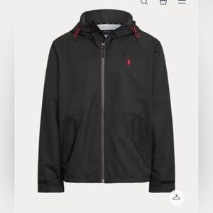 Polo by Ralph Lauren Black Jacket with Red Accents